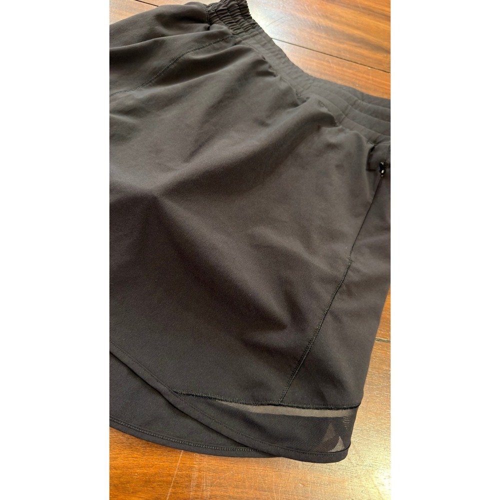 Lululemon Black Athletic Skort with Mesh Trim and Built-in Shorts Size 4 - Picture 13 of 16